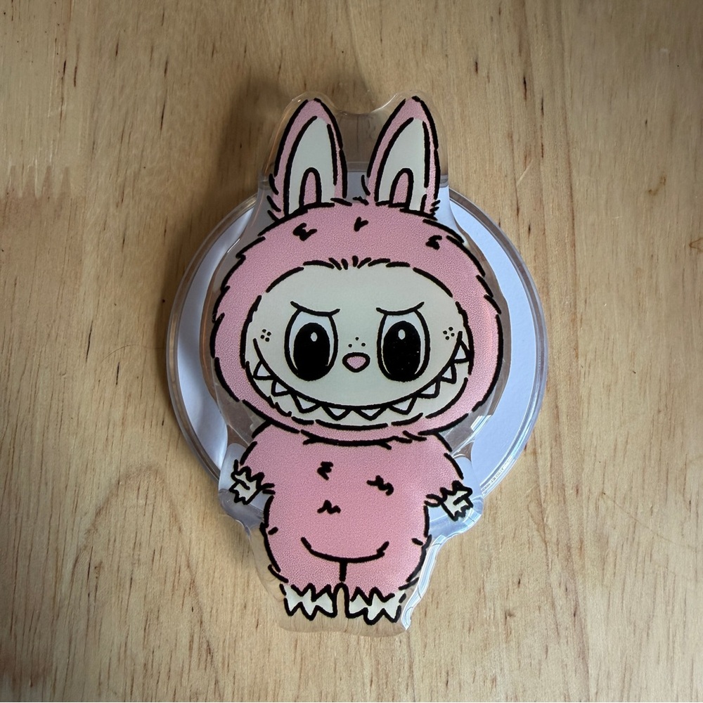 Labubu Pink MagSafe Phone Grip